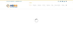 Desktop Screenshot of hsbs.com.br