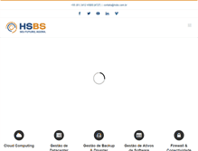 Tablet Screenshot of hsbs.com.br